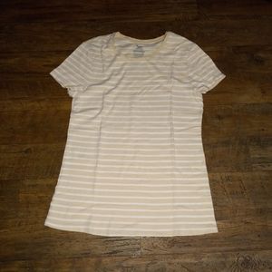 Peach stripped shirt